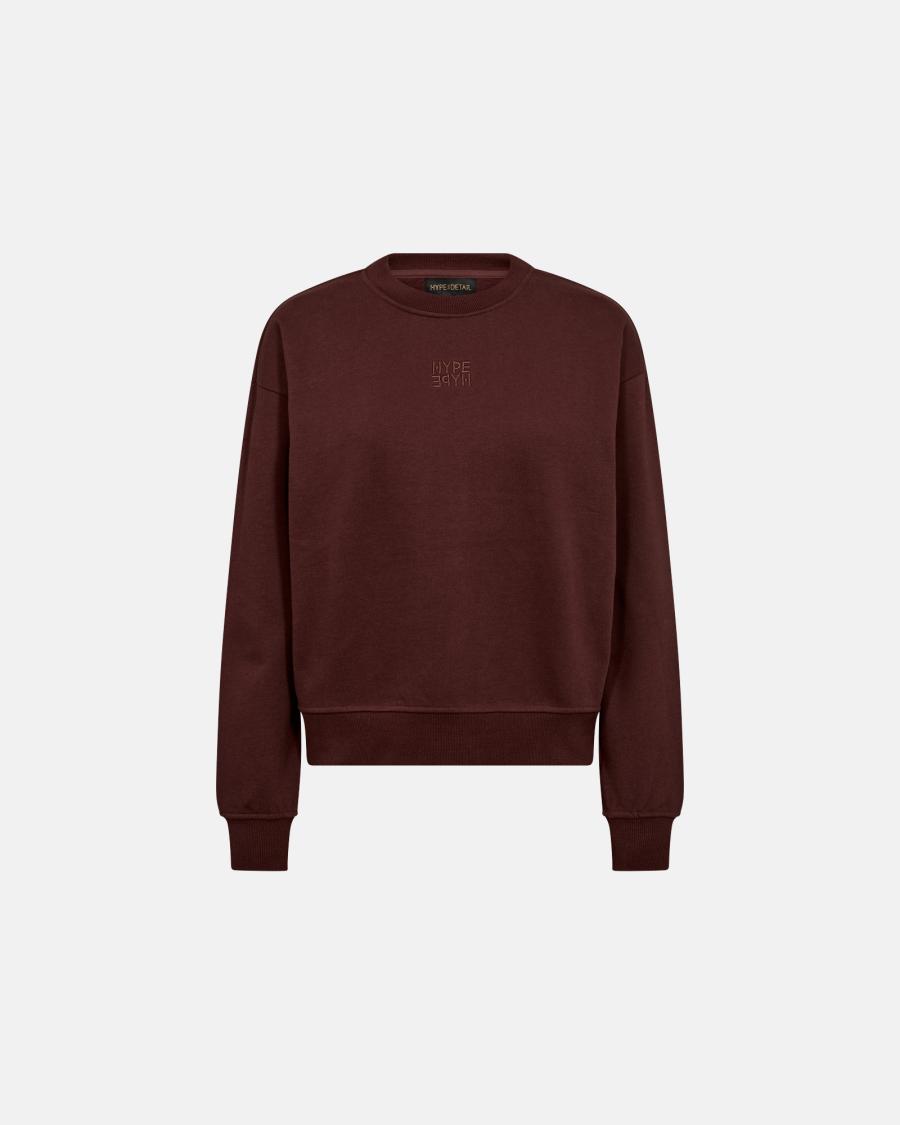 Sweatshirt - Red -Hype the Detail