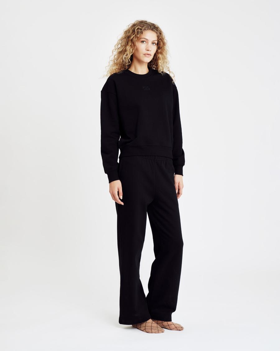 Sweatpants - Black -Hype the Detail