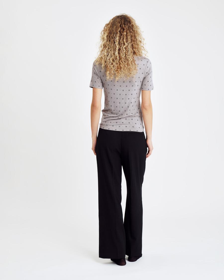 Cashmere-blend T-shirt - Sand -Hype the Detail