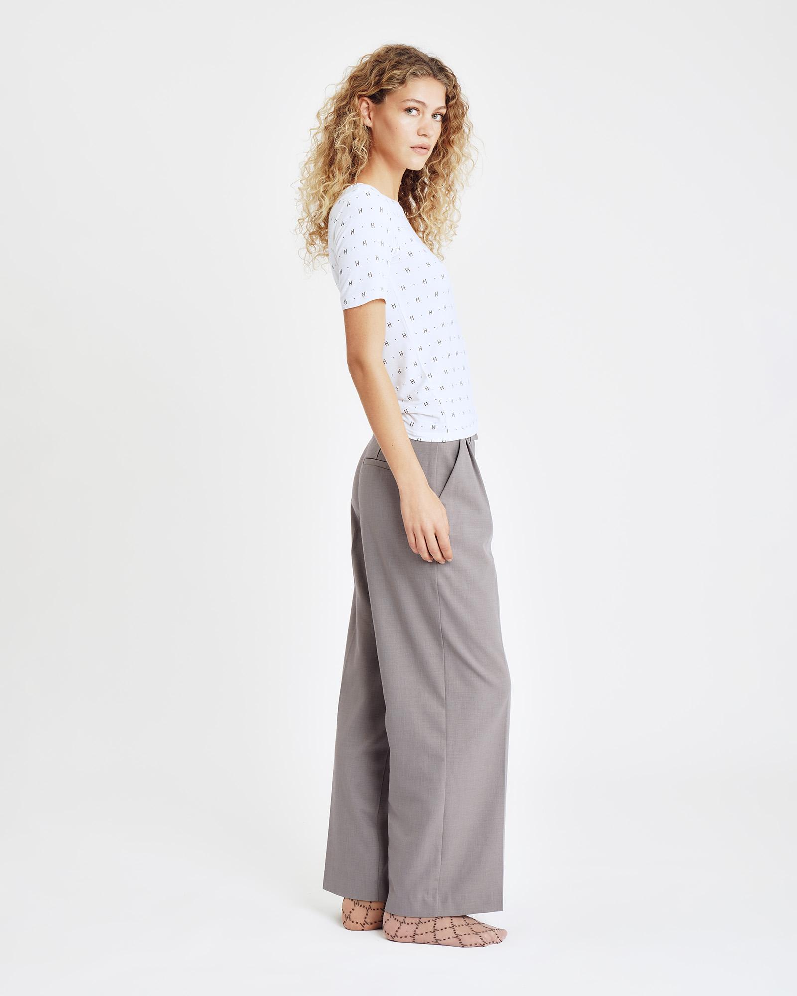 Cashmere-blend T-shirt - White