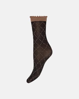 Logo Socks 25 Denier - Sand -Hype the Detail