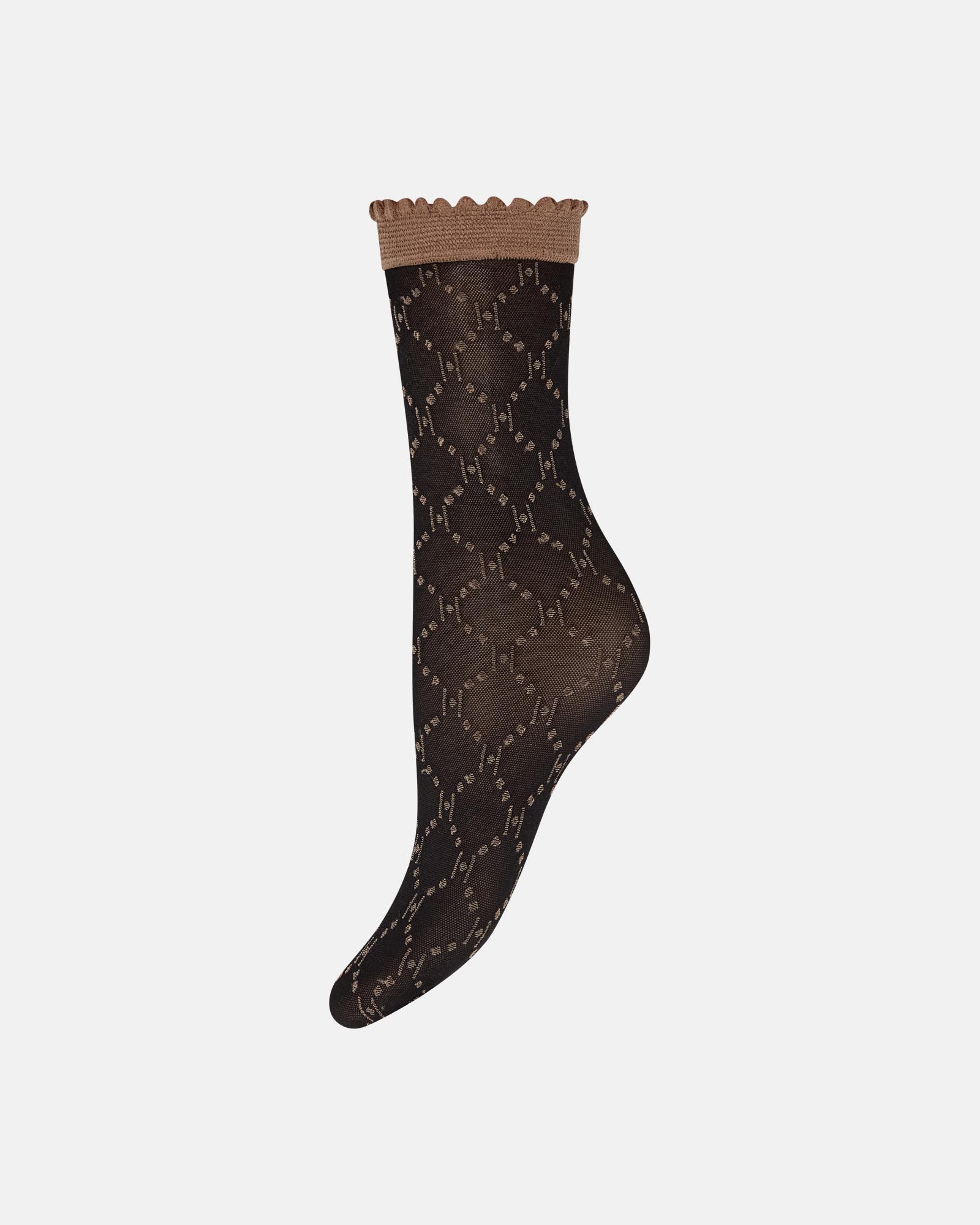 Logo Socks 25 Denier - Sand