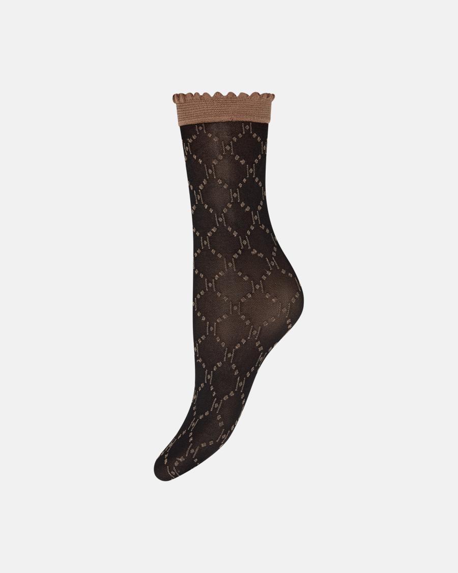 Logo Socks 25 Denier - Sand