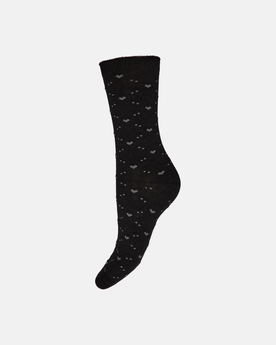 Glitter Socks - Black