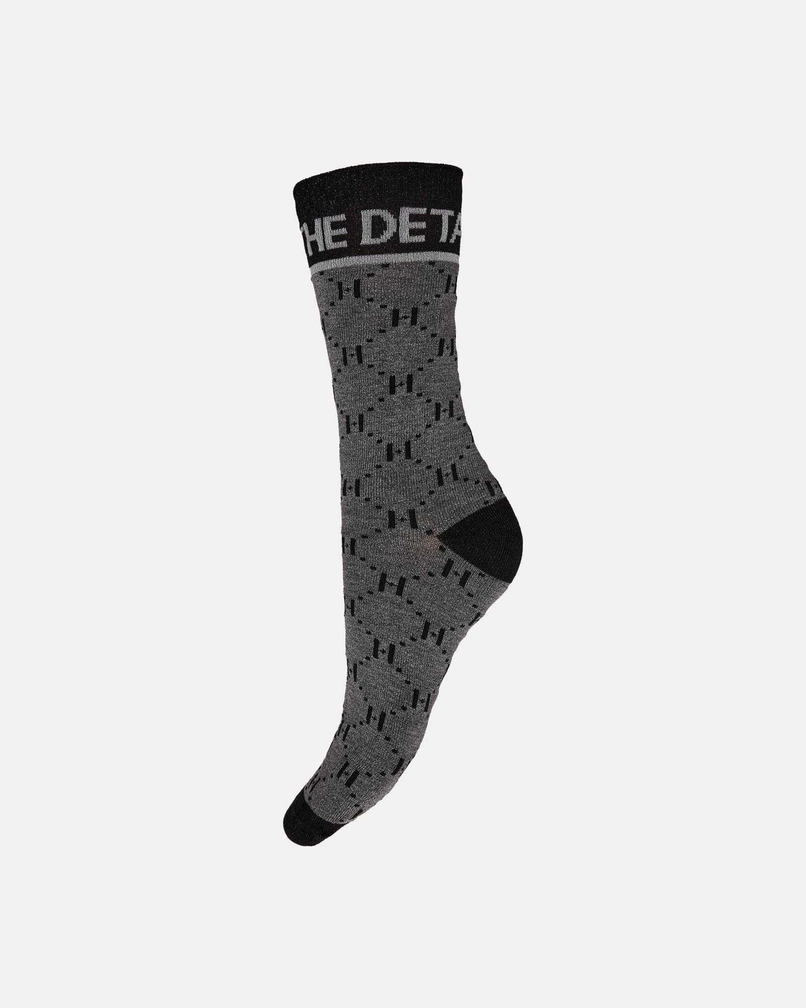 Glitter Socks - Grey