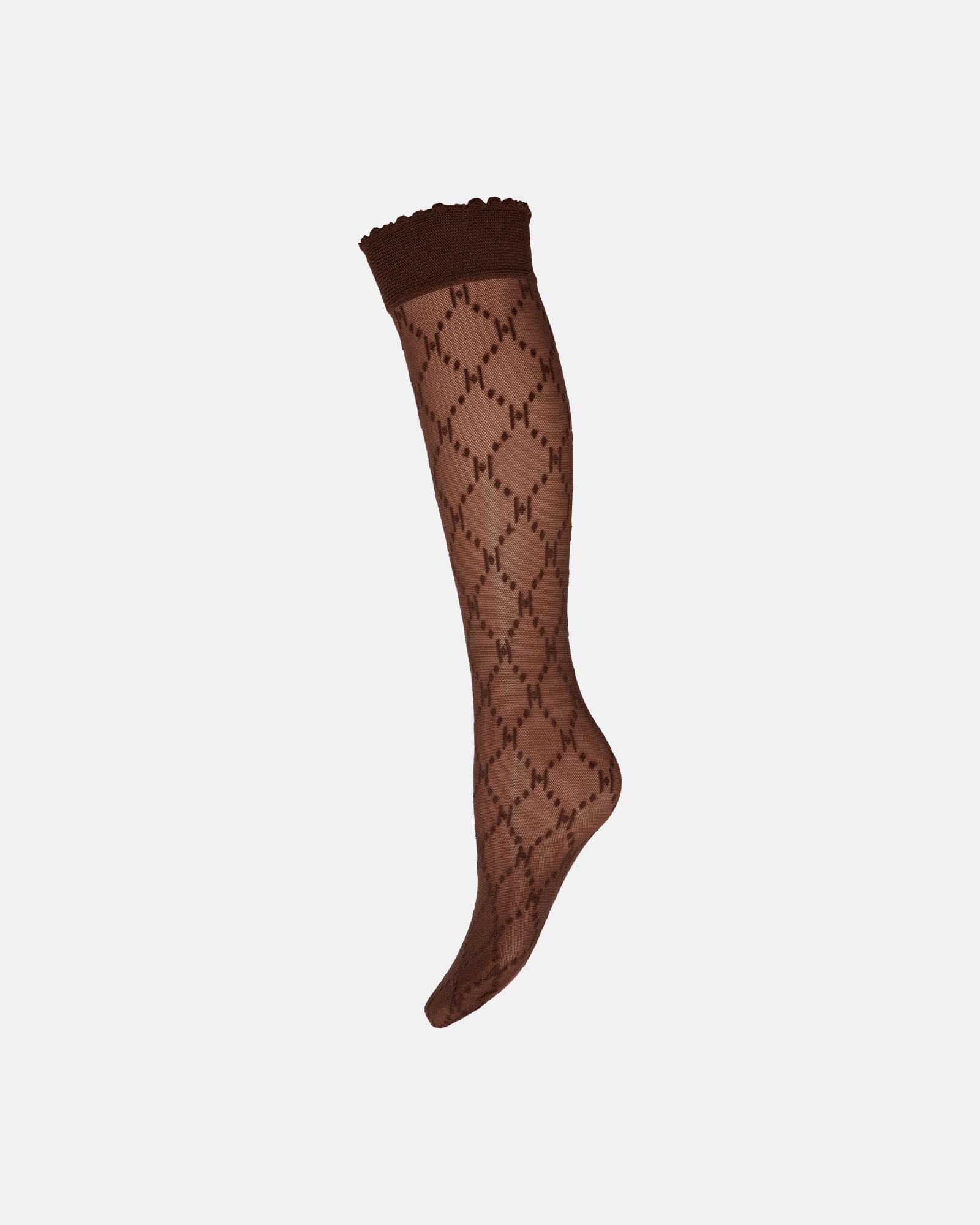 Logo Knee High - Brown
