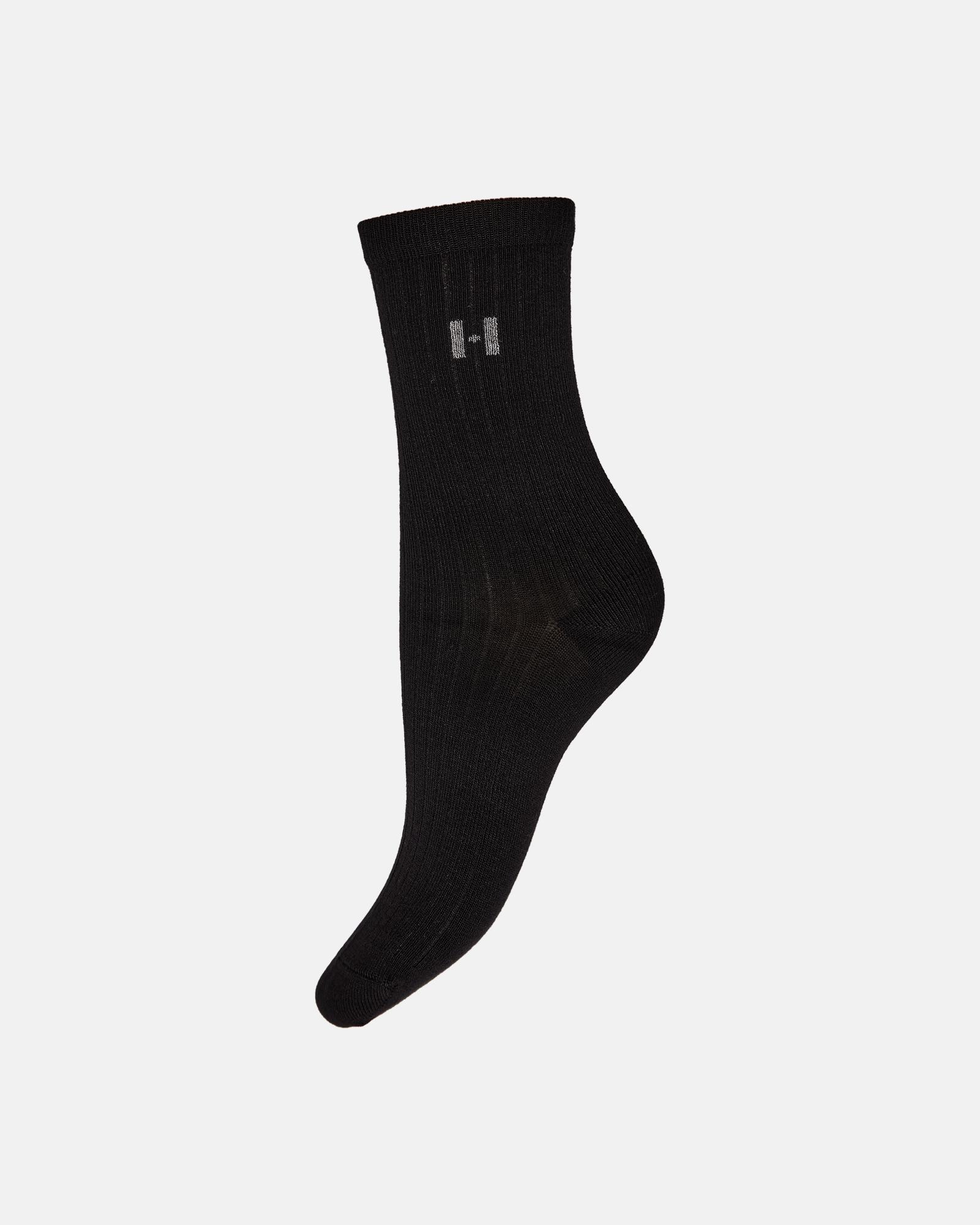Logo Tennis Socks - Black