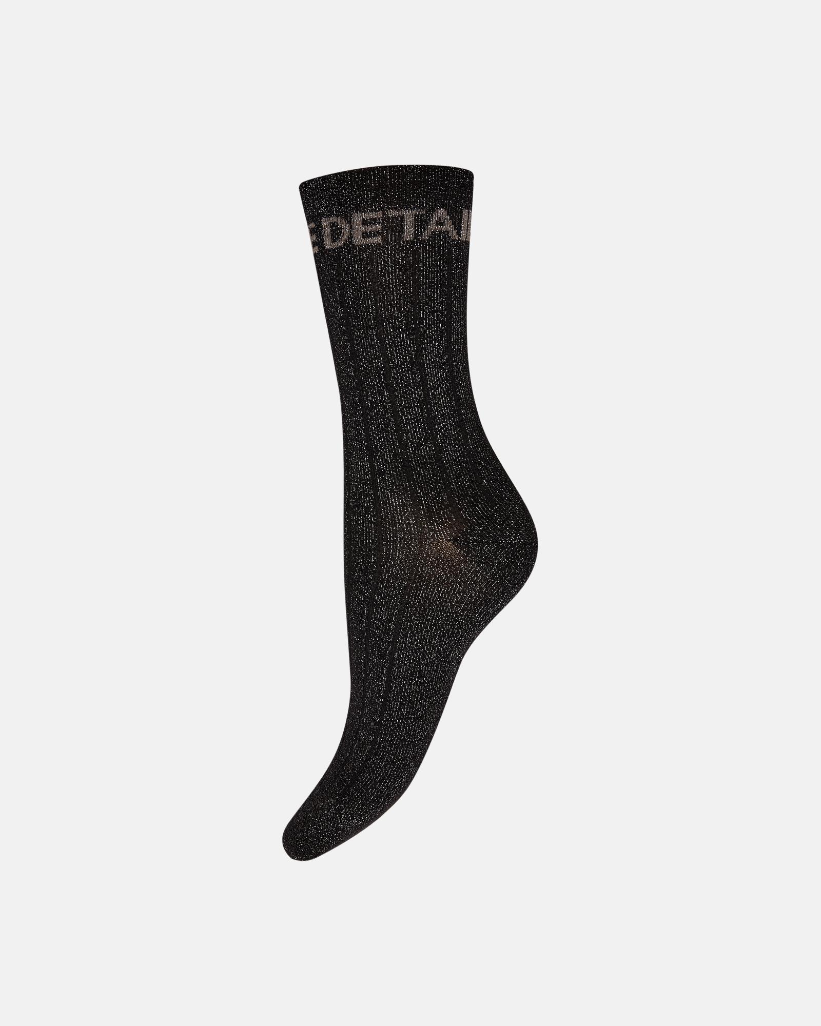 Glitter Socks - Black