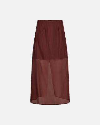 Organza Skirt - Red