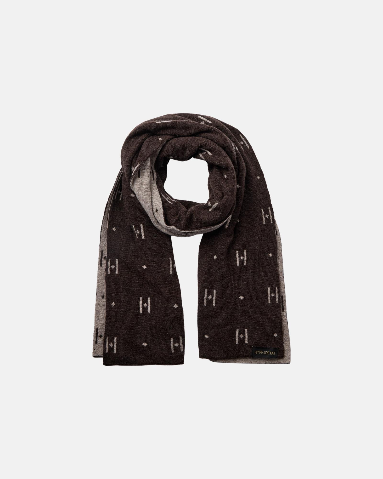 Logo Scarf - Brown