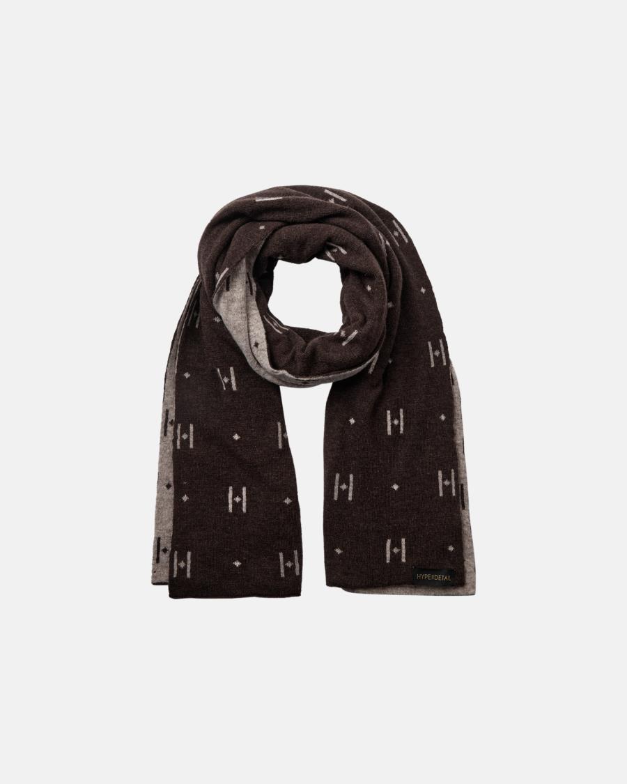 Logo Scarf - Brown