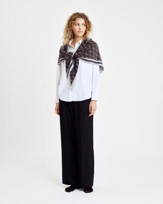 Logo Scarf - Brown