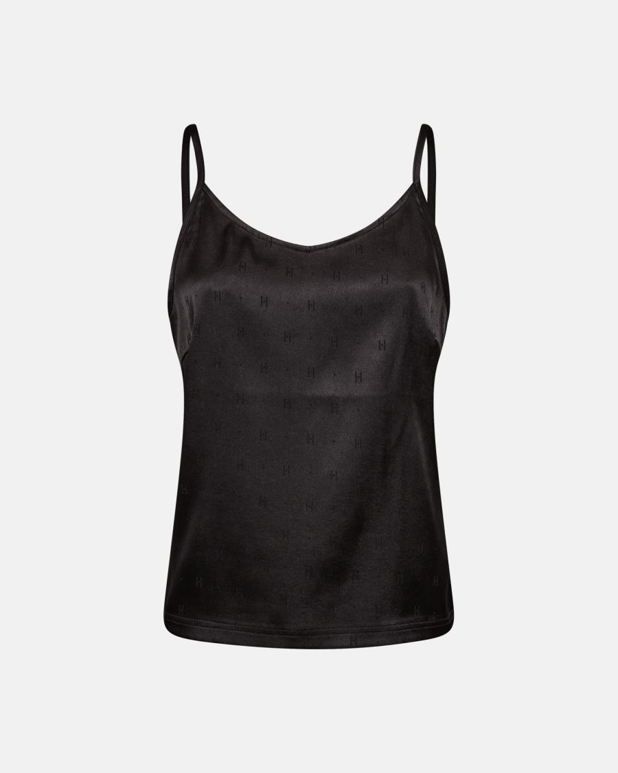 Logo Singlet - Black
