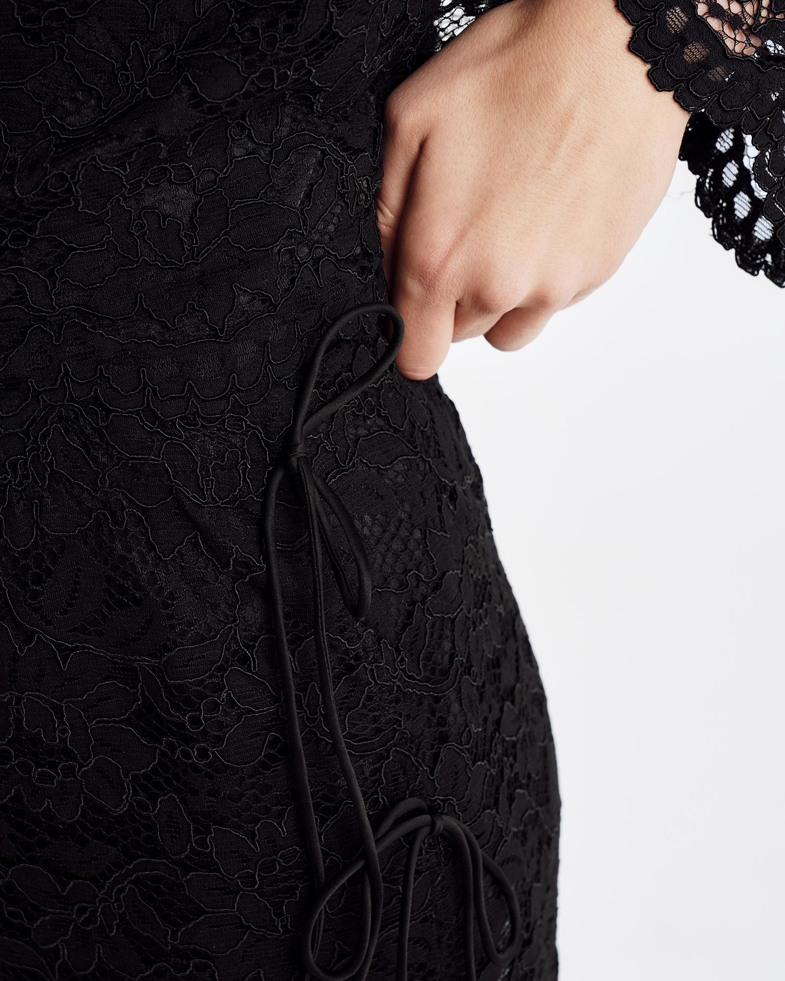 Lace Skirt - Black