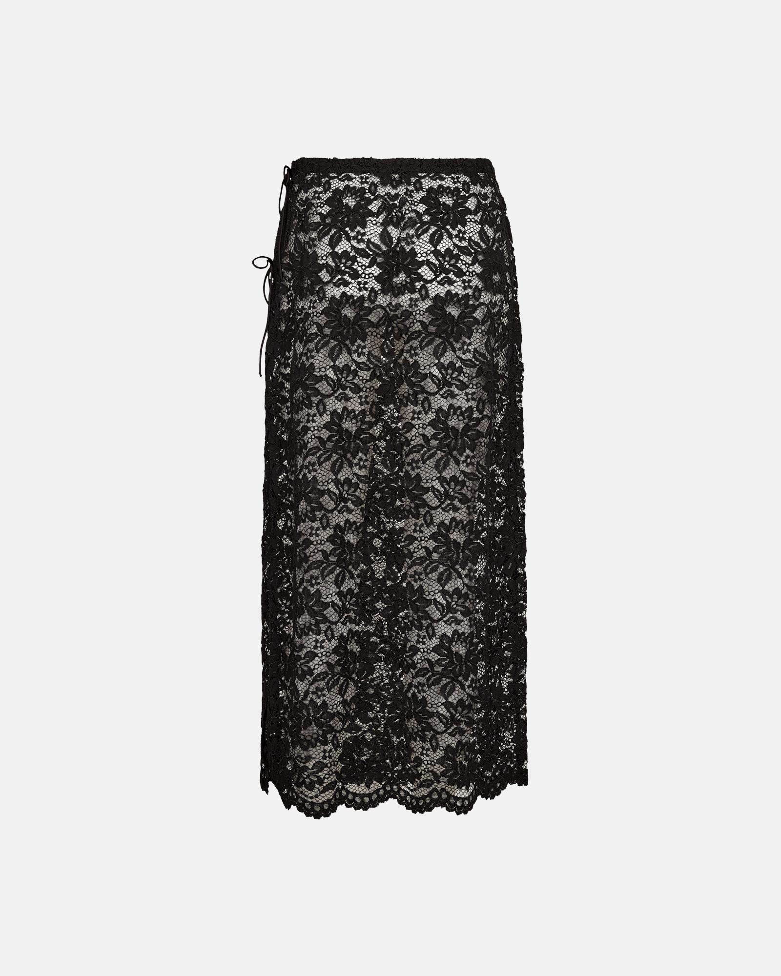 Lace Skirt - Black