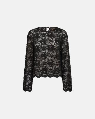 Lace Blouse - Black