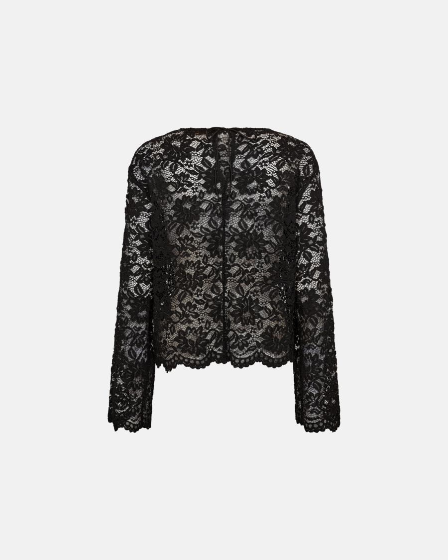 Lace Blouse - Black